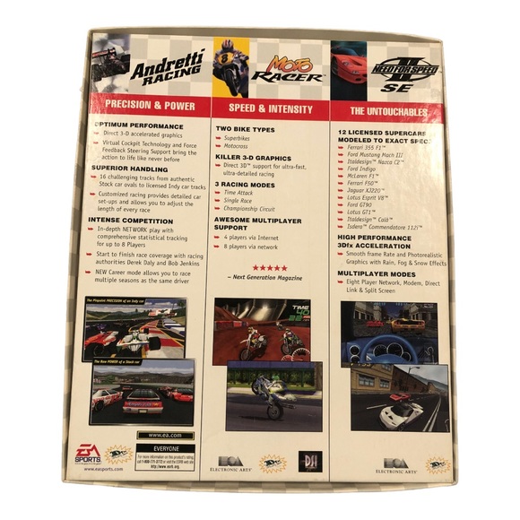 ULTIMATE RACING II PC MOTO RACER ANDRETTI RACING NEED FOR SPEED II - Picture 7 of 8